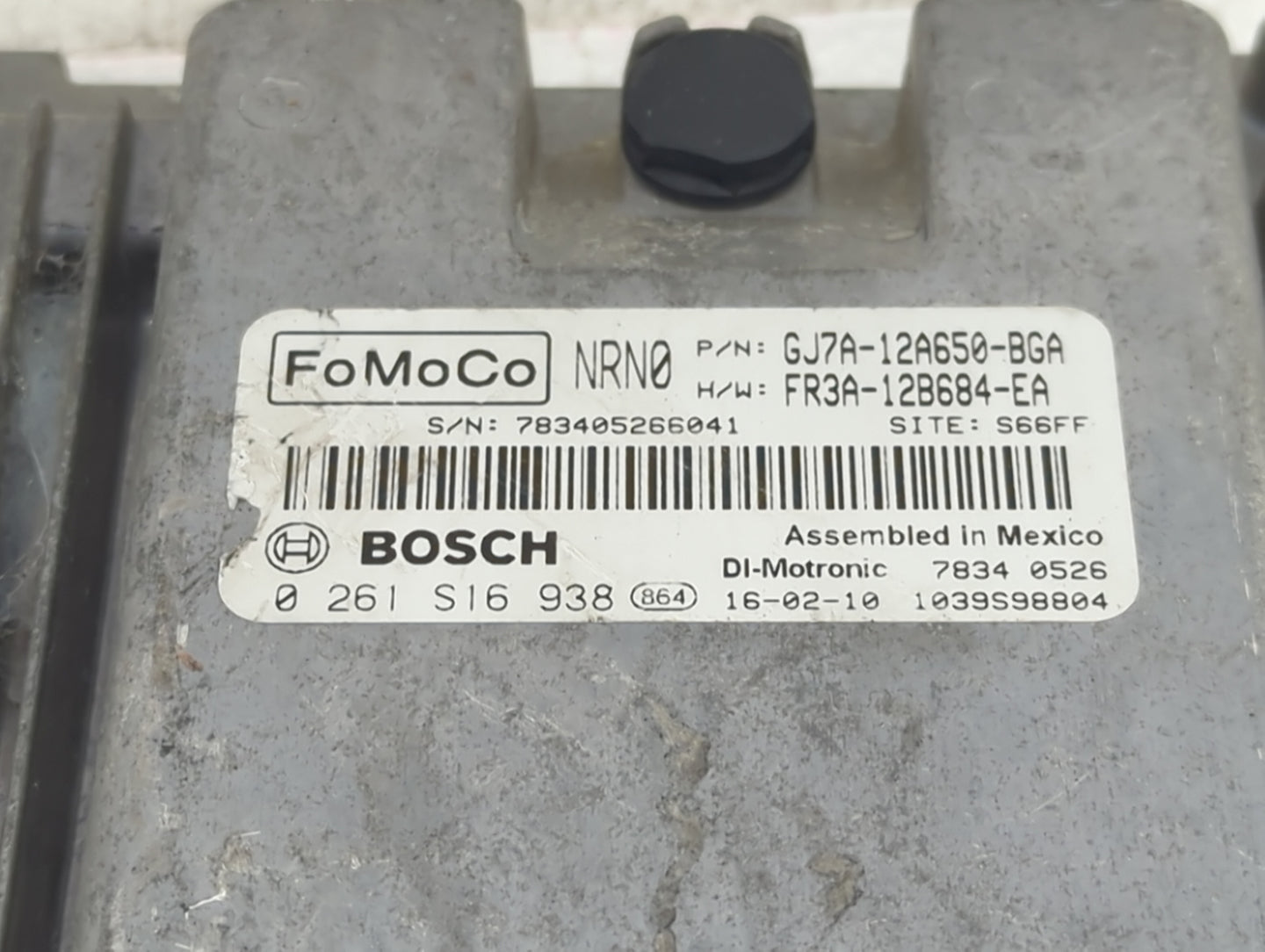 2015-2019 Lincoln Mkc PCM Engine Control Computer ECU ECM PCU OEM P/N:GJ7A-12A650-BGA FR3A-12B684-EA Fits OEM Used Auto Part