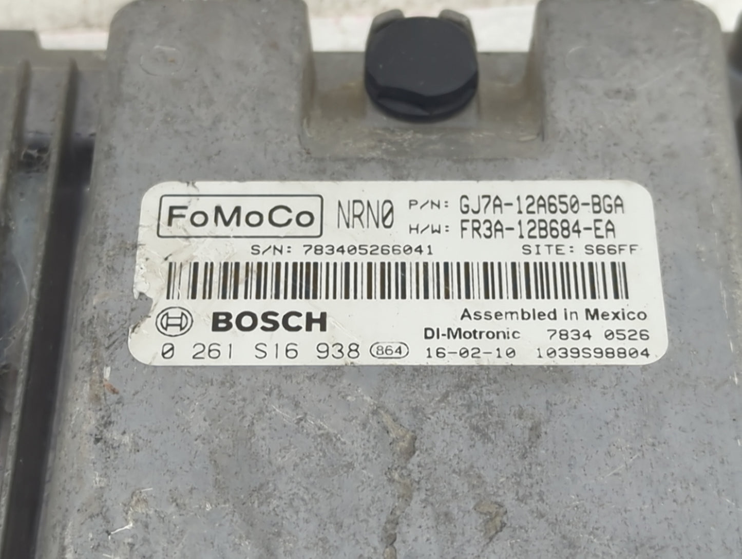 2015-2019 Lincoln Mkc PCM Engine Control Computer ECU ECM PCU OEM P/N:GJ7A-12A650-BGA FR3A-12B684-EA Fits OEM Used Auto Part