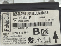 2016 Lincoln Mkc Safety Restraint Srs Airbag Control Module - Oemusedautoparts1.com