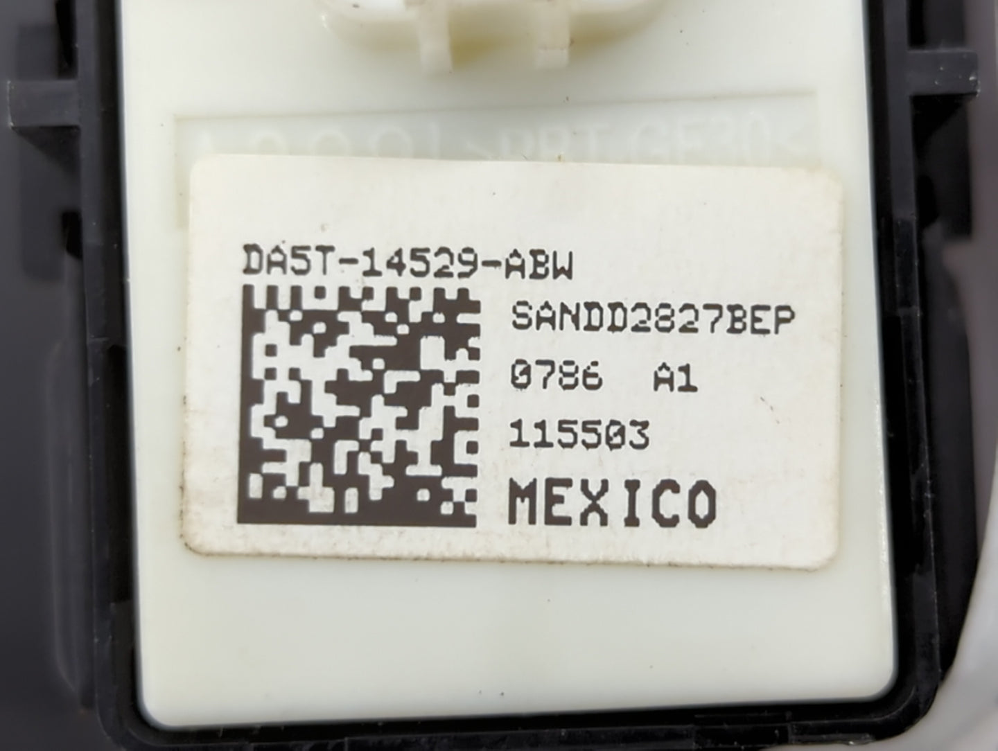 2016 Lincoln Mks Passenger Right Power Window Switch Da5t-14529-abw - Oemusedautoparts1.com