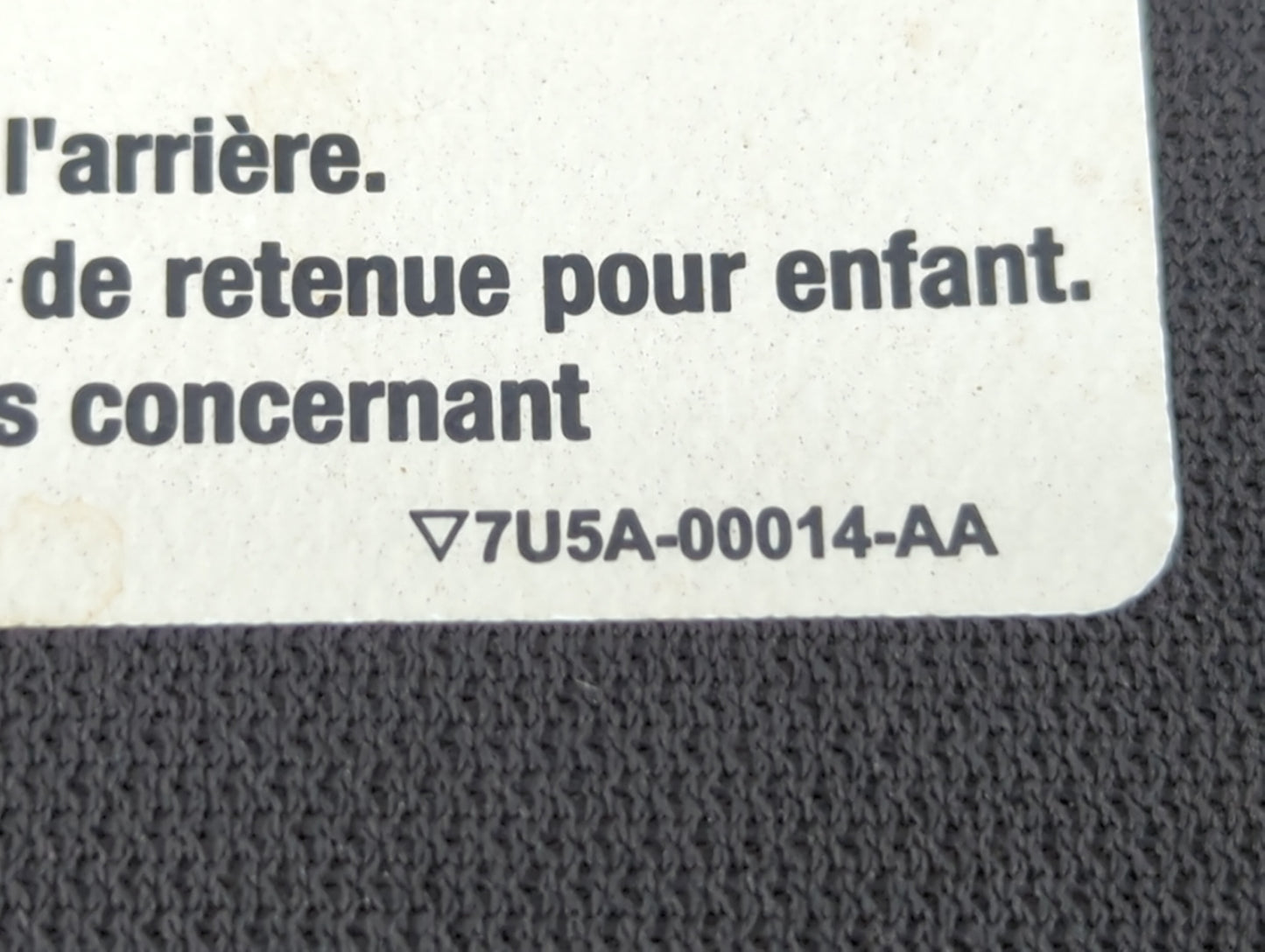 2016 Lincoln Mks Sun Visor Shade Replacement Passenger Right Mirror Fits OEM Used Auto Parts - Oemusedautoparts1.com