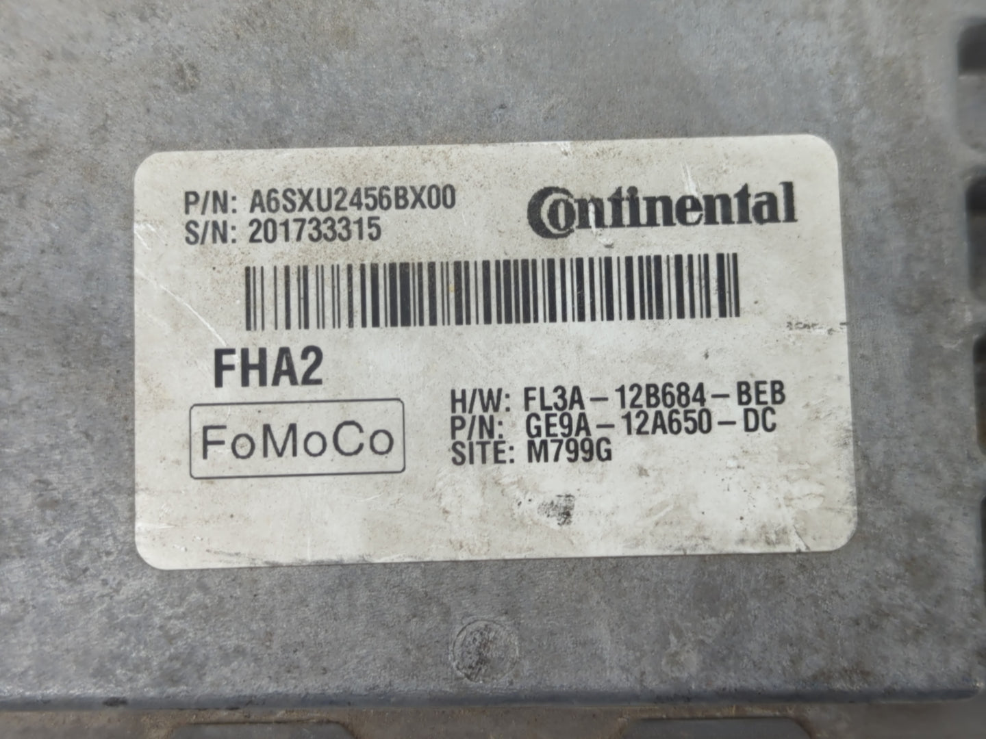 2016-2019 Lincoln Mkt PCM Engine Control Computer ECU ECM PCU OEM P/N:FL3A-12A650-CA Fits Fits 2015 2016 2017 2018 2019 OEM 