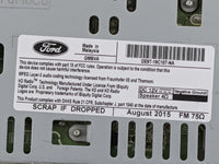 2015 Lincoln Mkt Radio AM FM Cd Player Receiver Replacement P/N:CQ-FJ32E9UMF DE9T-19C107-NA Fits OEM Used Auto Parts - Oemus