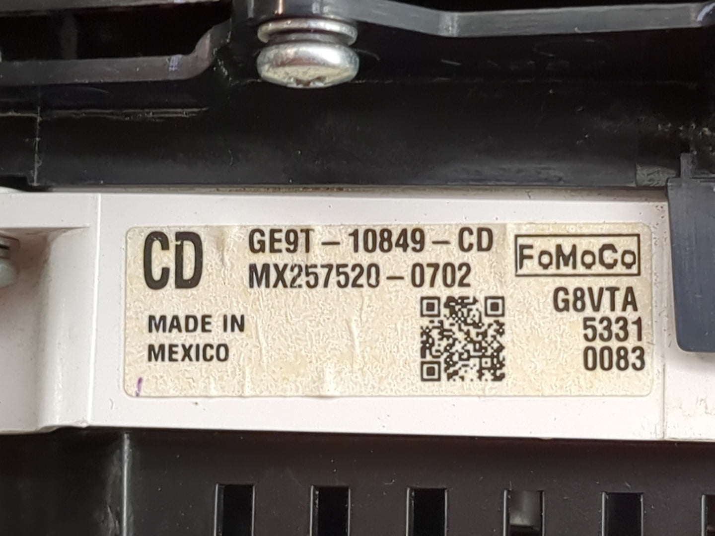 2016 Lincoln Mkt Instrument Cluster Speedometer Gauges P/N:GE9T-10849-CD MX257520-0702 Miles: Fits OEM Used Auto Parts - Oem