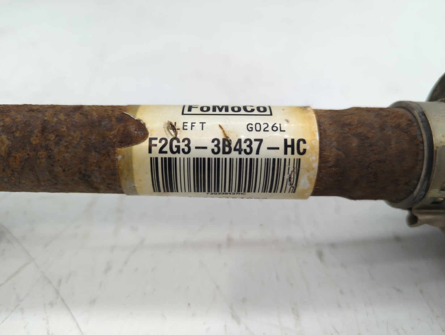 2016-2018 Lincoln Mkx Axle Shaft Front Driver Cv C/v - Oemusedautoparts1.com
