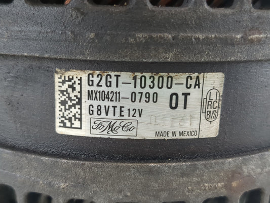 2016-2018 Lincoln Mkx Alternator Replacement Generator Charging Assembly Engine OEM P/N:G2GT-10300-CA Fits OEM Used Auto Parts
