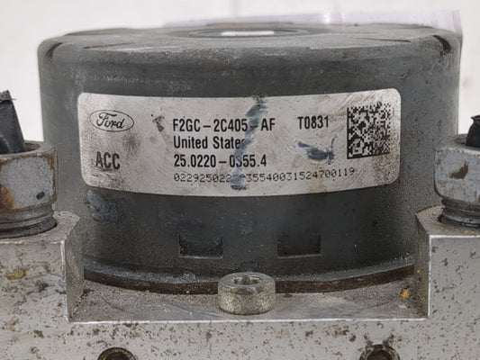 2016-2018 Lincoln Mkx ABS Pump Control Module Replacement P/N:F2GC-2C405-AF Fits Fits 2015 2016 2017 2018 OEM Used Auto Parts