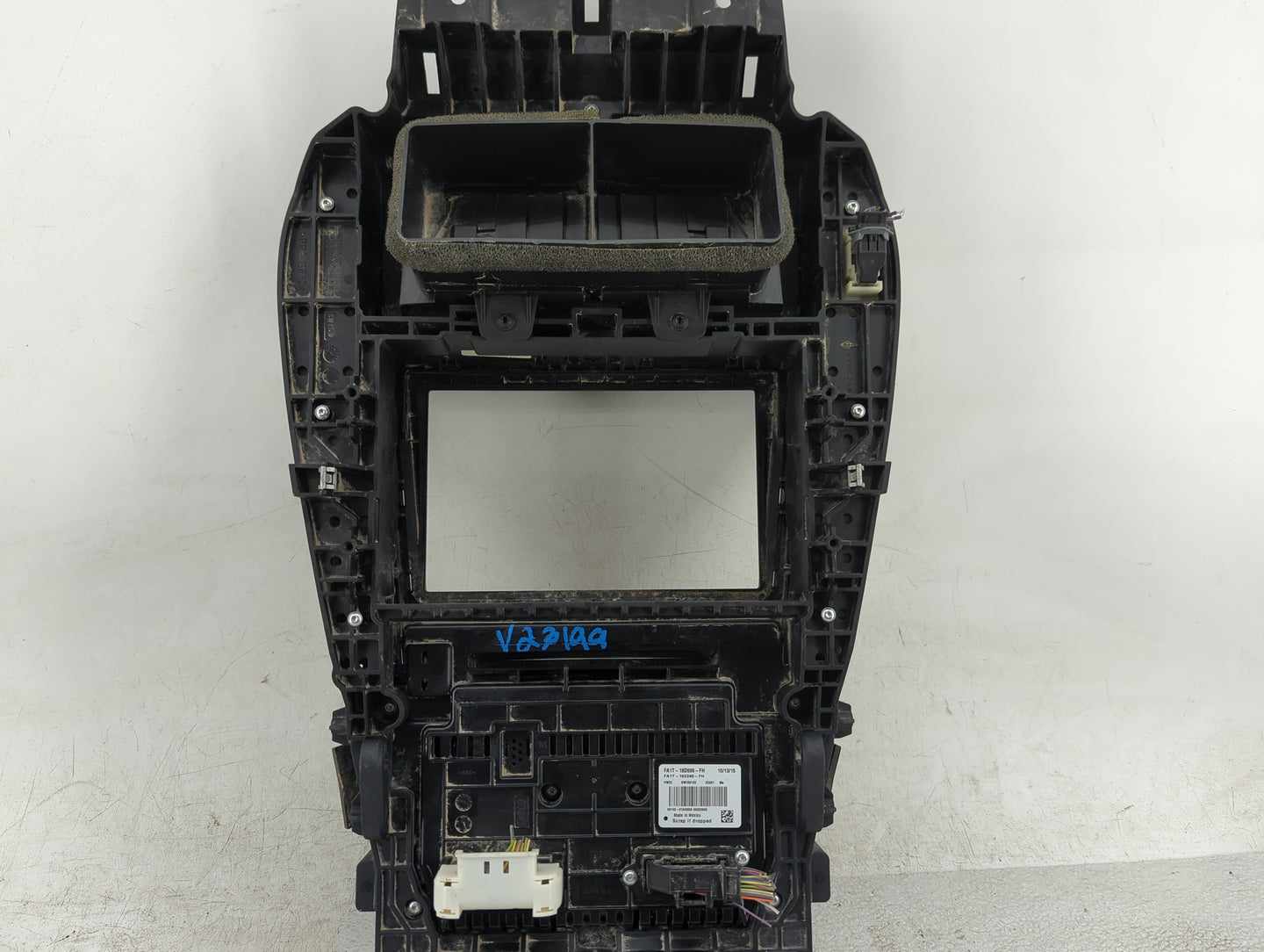 2016 Lincoln Mkx Radio AM FM Cd Player Receiver Replacement P/N:FA1T-18D699-FH FA1T-18E245-FH Fits OEM Used Auto Parts - Oem