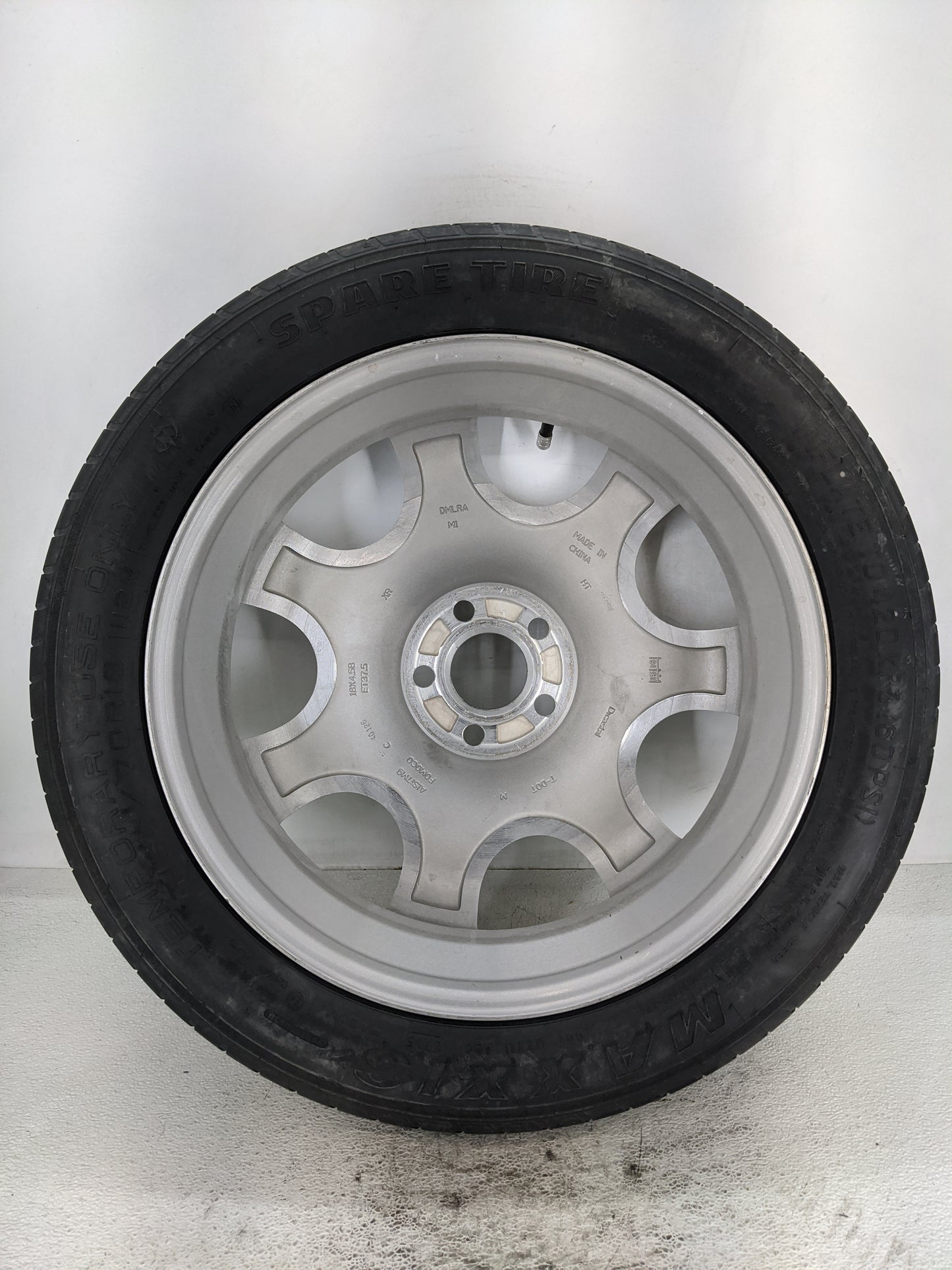 2016-2018 Lincoln Mkx Spare Donut Tire Wheel Rim Oem - Oemusedautoparts1.com
