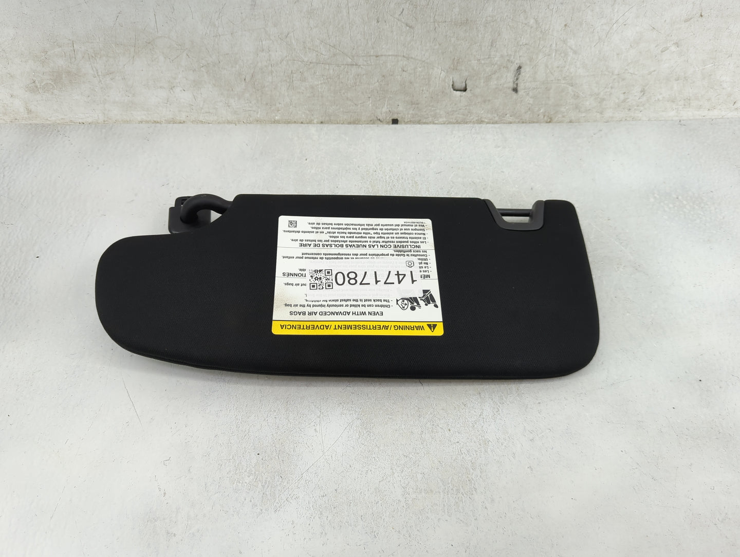 2016-2018 Lincoln Mkx Sun Visor Shade Replacement Passenger Right Mirror Fits Fits 2016 2017 2018 2019 OEM Used Auto Parts -