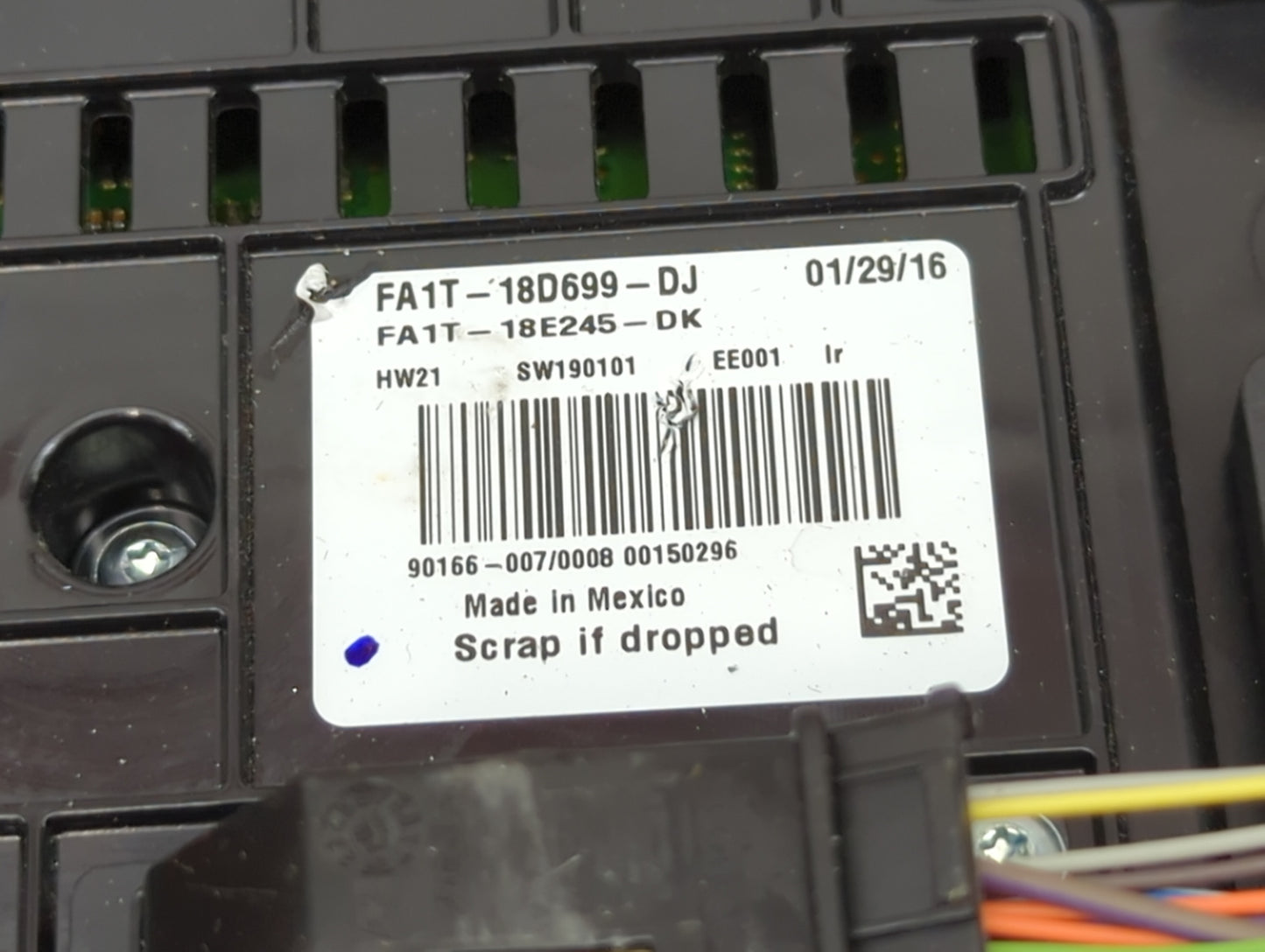 2016-2016 Lincoln Mkx Radio Control Panel - Oemusedautoparts1.com
