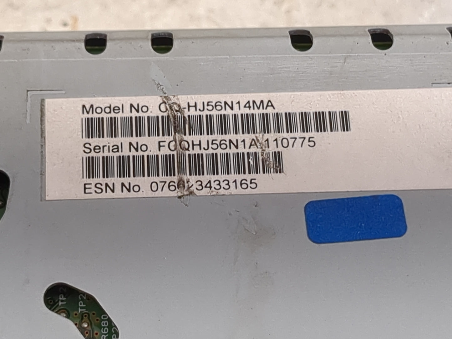 2016-2017 Lincoln Mkx Information Display Screen 1494830 - Oemusedautoparts1.com