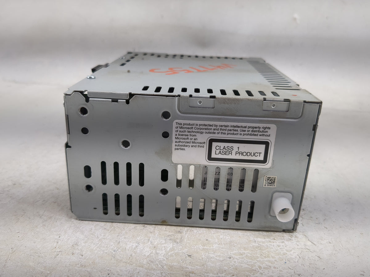 2016 Lincoln Mkx Radio AM FM Cd Player Receiver Replacement P/N:CQ-FJ14E2UMC Fits OEM Used Auto Parts - Oemusedautoparts1.co