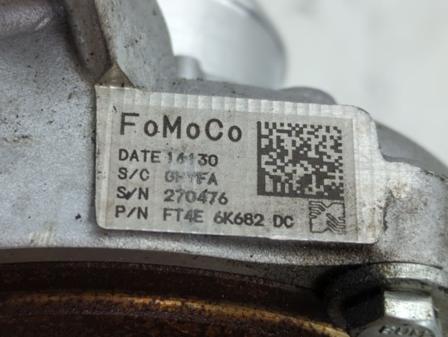 2016 Lincoln Mkx Turbocharger Turbo Charger Super Charger Supercharger - Oemusedautoparts1.com