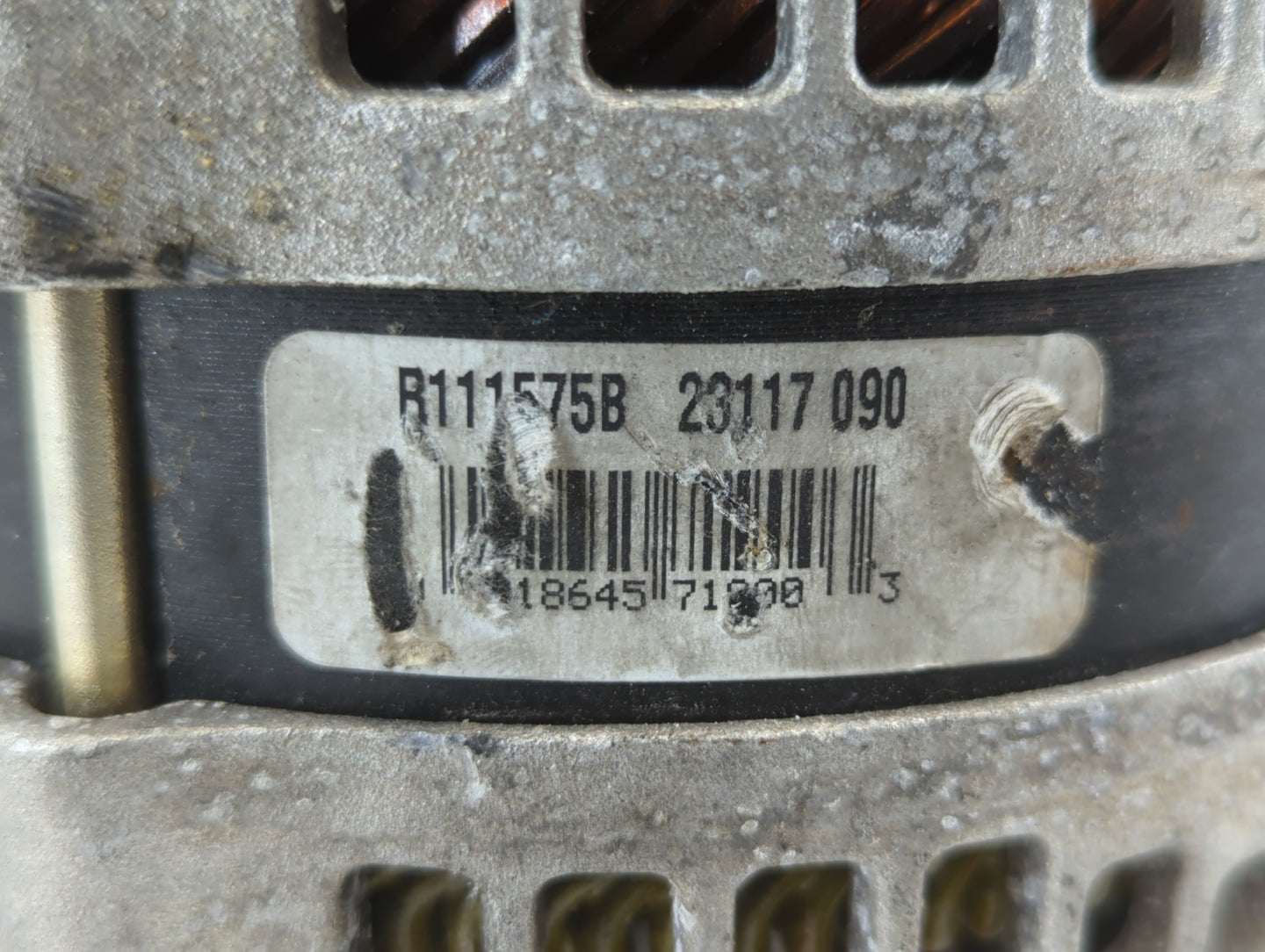 2016-2018 Lincoln Mkx Alternator Replacement Generator Charging Assembly Engine OEM P/N:23117 090 R111575B Fits OEM Used Aut