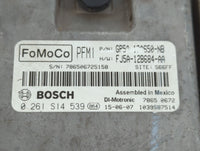 2016 Lincoln Mkz PCM Engine Control Computer ECU ECM PCU OEM P/N:FJ5A-12B684-AA GP5A-12A650-NB Fits OEM Used Auto Parts - Oe