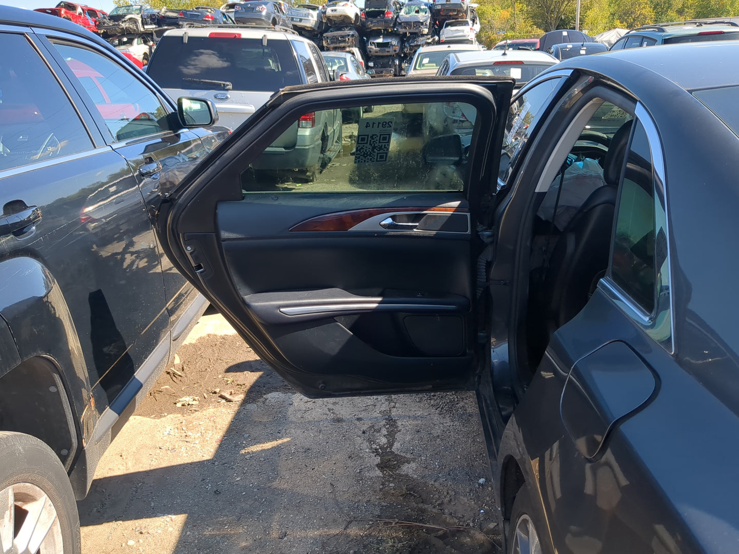 2013-2020 Lincoln Mkz Driver Rear Door Oem - Oemusedautoparts1.com