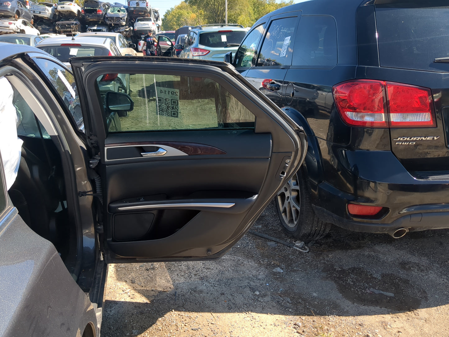 2013-2020 Lincoln Mkz Passenger Rear Door Oem - Oemusedautoparts1.com