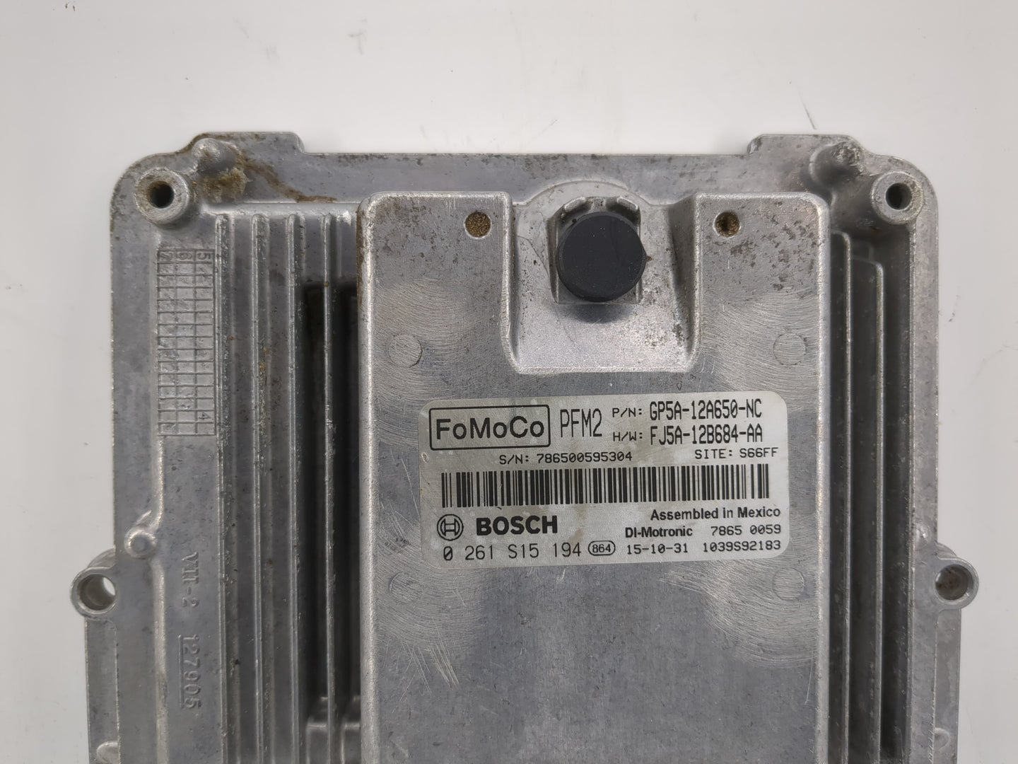 2016 Lincoln Mkz PCM Engine Control Computer ECU ECM PCU OEM P/N:GP5A-12A650-NC Fits OEM Used Auto Parts - Oemusedautoparts1