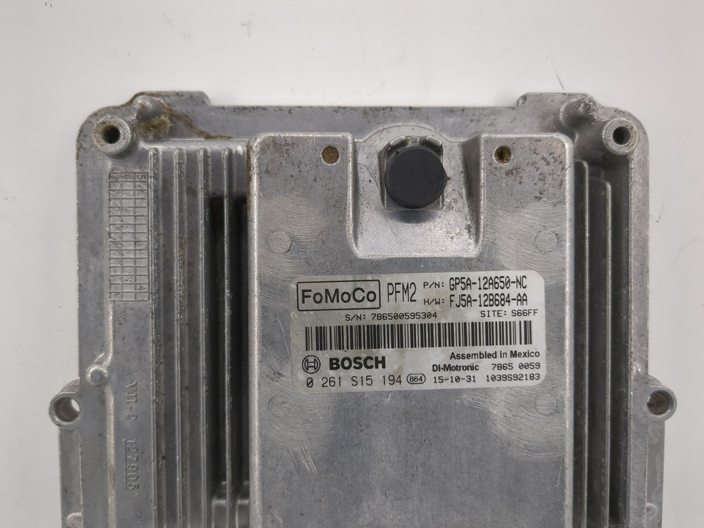 2016 Lincoln Mkz PCM Engine Control Computer ECU ECM PCU OEM P/N:GP5A-12A650-NC Fits OEM Used Auto Parts - Oemusedautoparts1