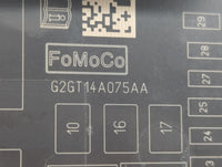 2015-2016 Lincoln Mkz Fusebox Fuse Box Panel Relay Module P/N:G2GT14A075AA Fits Fits 2015 2016 OEM Used Auto Parts - Oemused