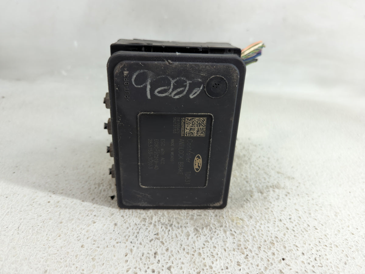 2014-2016 Lincoln Mkz Anti-Lock Brake ABS Pump Module Actuator OEM P/N:EG9C-2C405-AG Fits Fits 2014 2015 2016 OEM Used Auto 