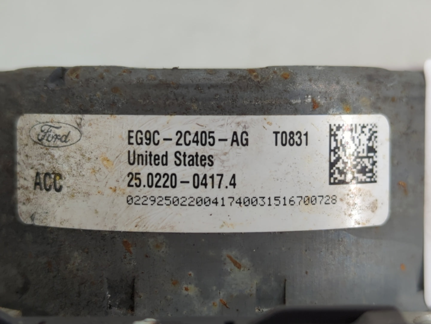 2014-2016 Lincoln Mkz ABS Pump Control Module Replacement P/N:EG9C-2C405-AG Fits Fits 2014 2015 2016 OEM Used Auto Parts - O