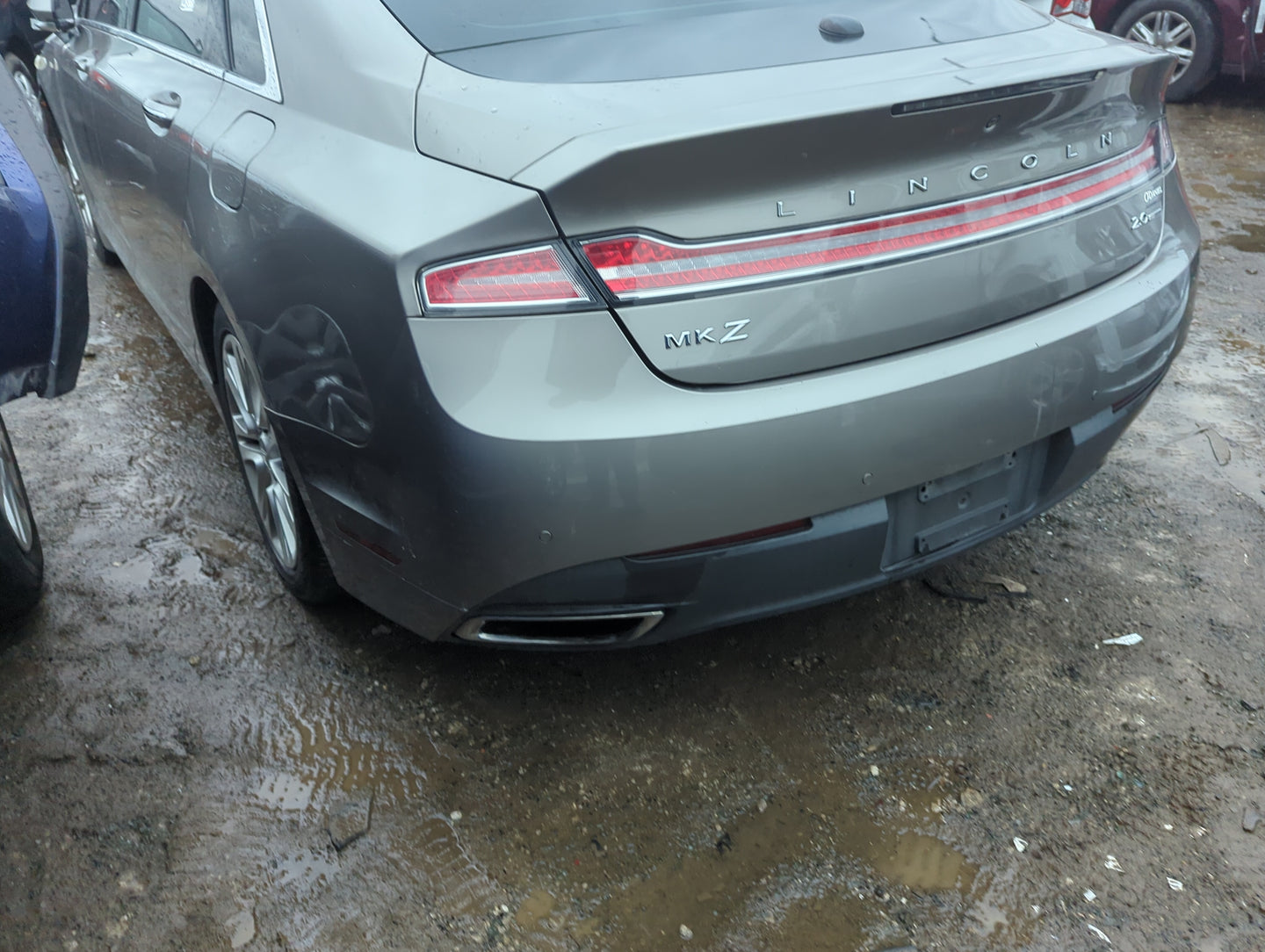 2013-2016 Lincoln Mkz Rear Bumper Assembly Oem - Oemusedautoparts1.com