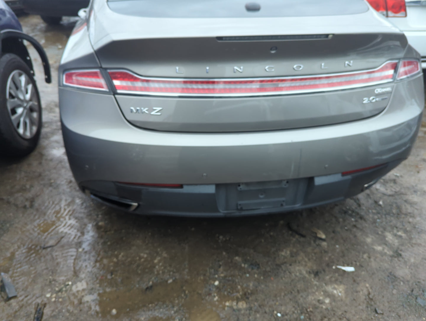 2013-2016 Lincoln Mkz Rear Bumper Assembly Oem - Oemusedautoparts1.com