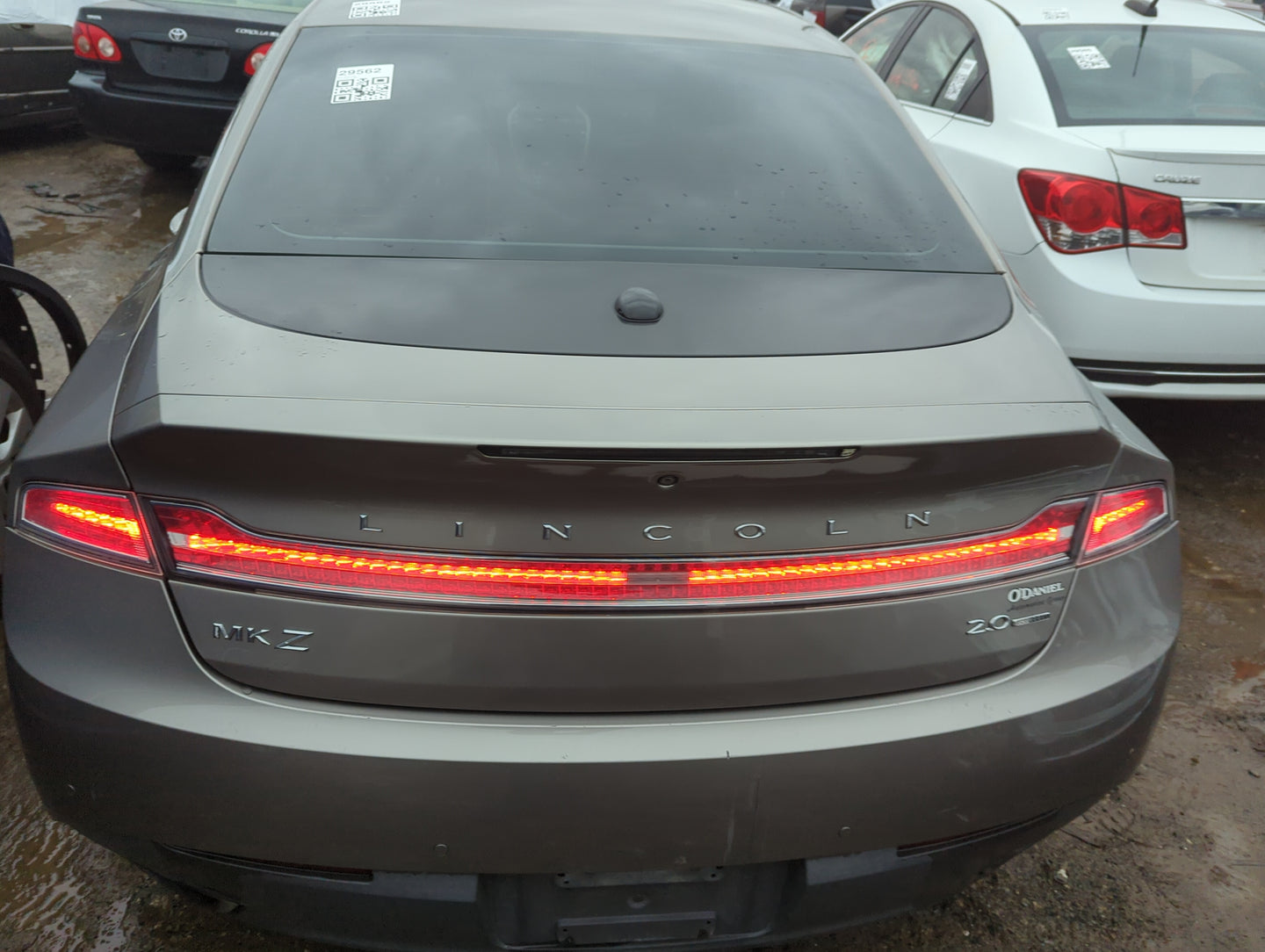 2016-2020 Lincoln Mkz Trunk/decklid/hatch/tailgate Oem - Oemusedautoparts1.com