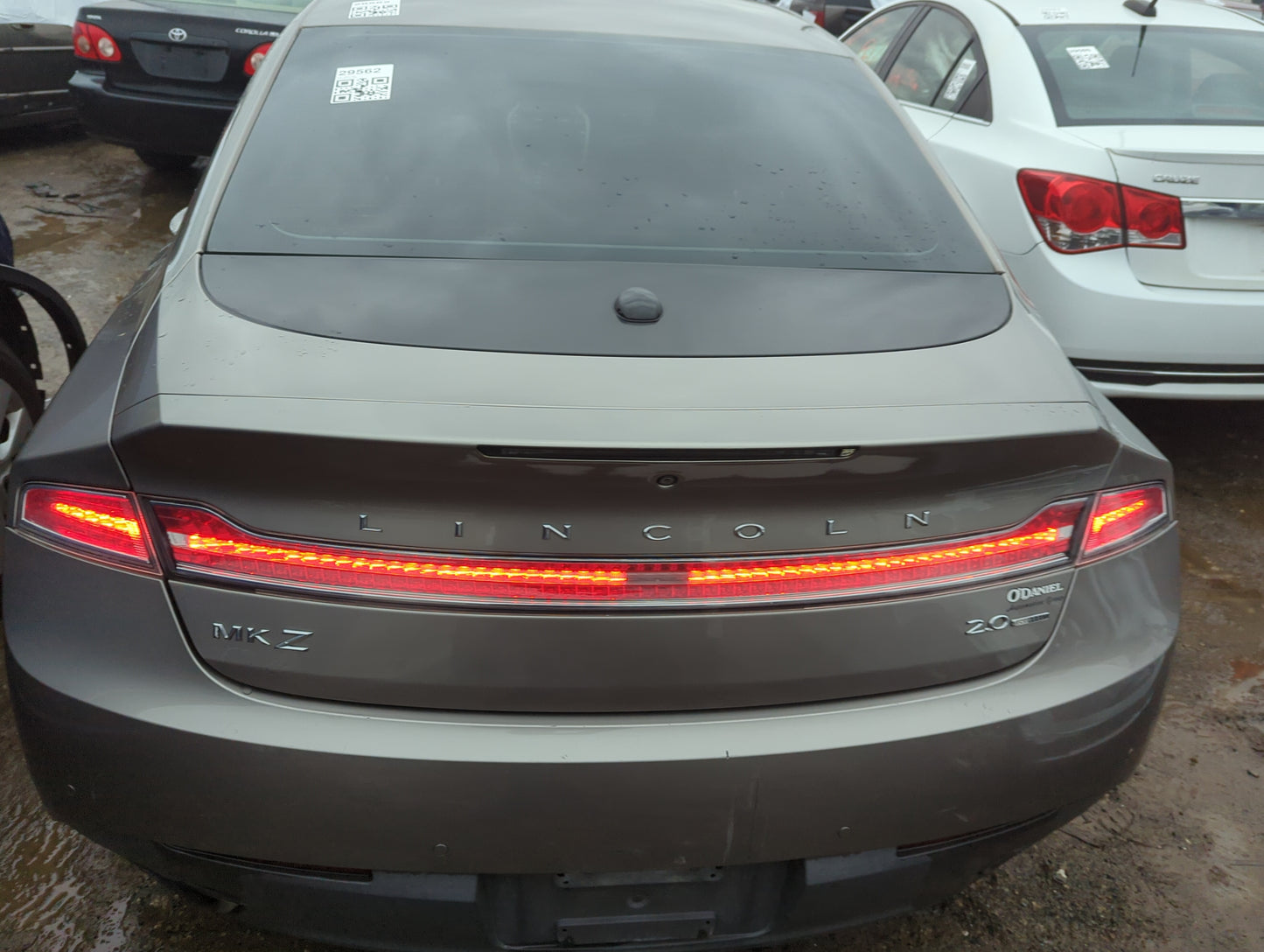 2016-2020 Lincoln Mkz Trunk/decklid/hatch/tailgate Oem - Oemusedautoparts1.com