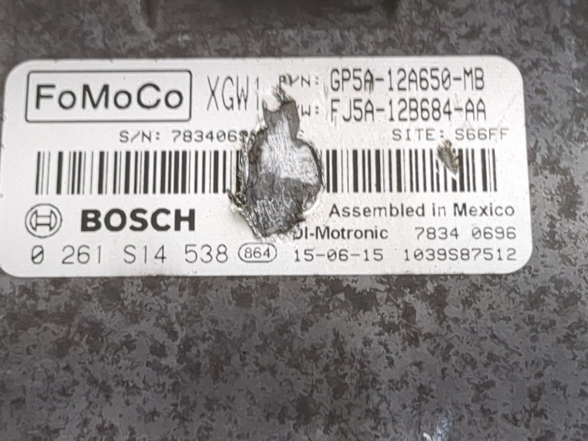 2016 Lincoln Mkz PCM Engine Control Computer ECU ECM PCU OEM P/N:GP5A-12A650-MB FJ5A-12B684-AA OEM Used Auto Parts - Oemused
