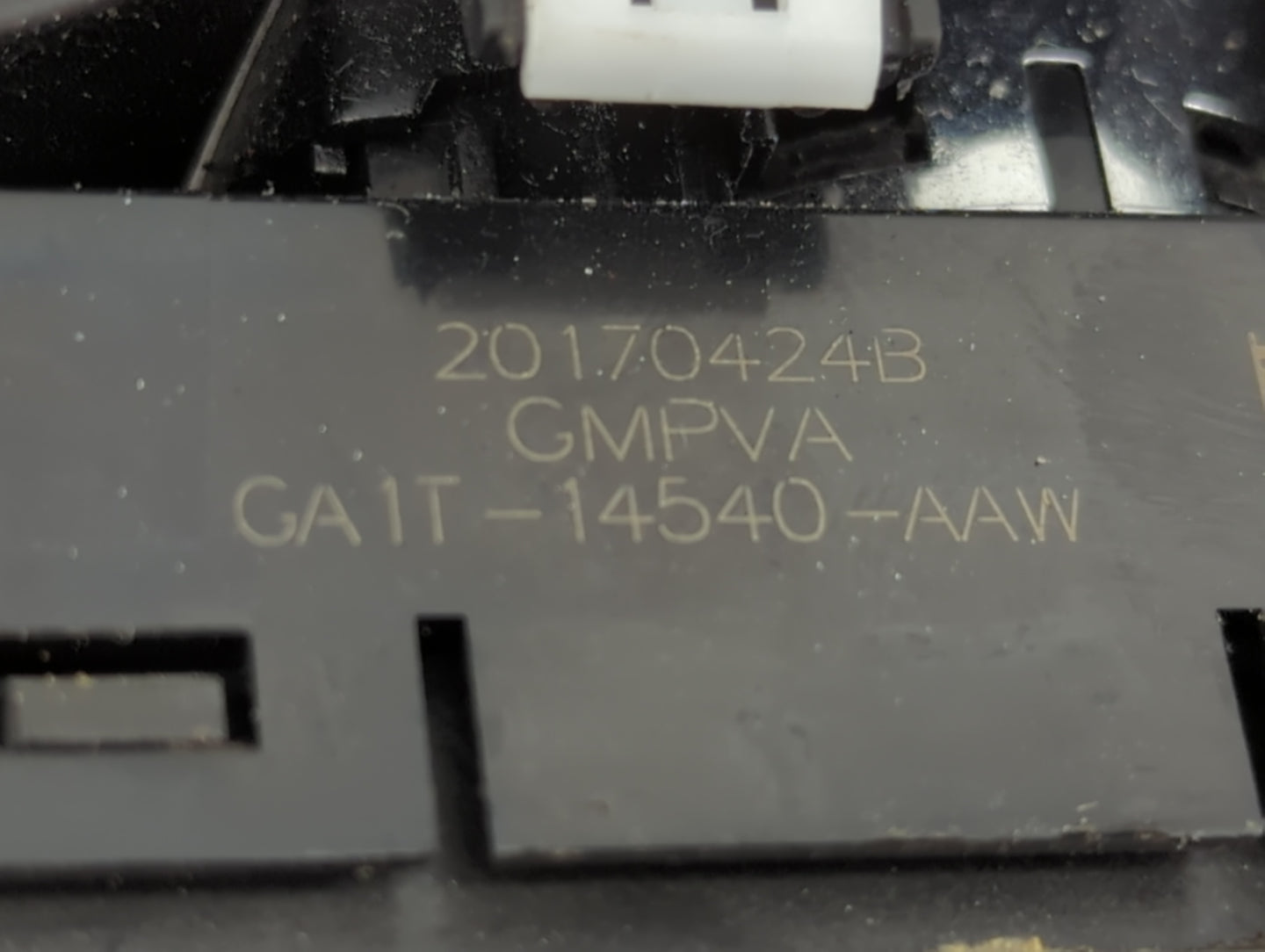 2013-2016 Lincoln Mkz Master Power Window Switch Replacement Driver Side Left P/N:GA1T-14540-AAW Fits OEM Used Auto Parts - 