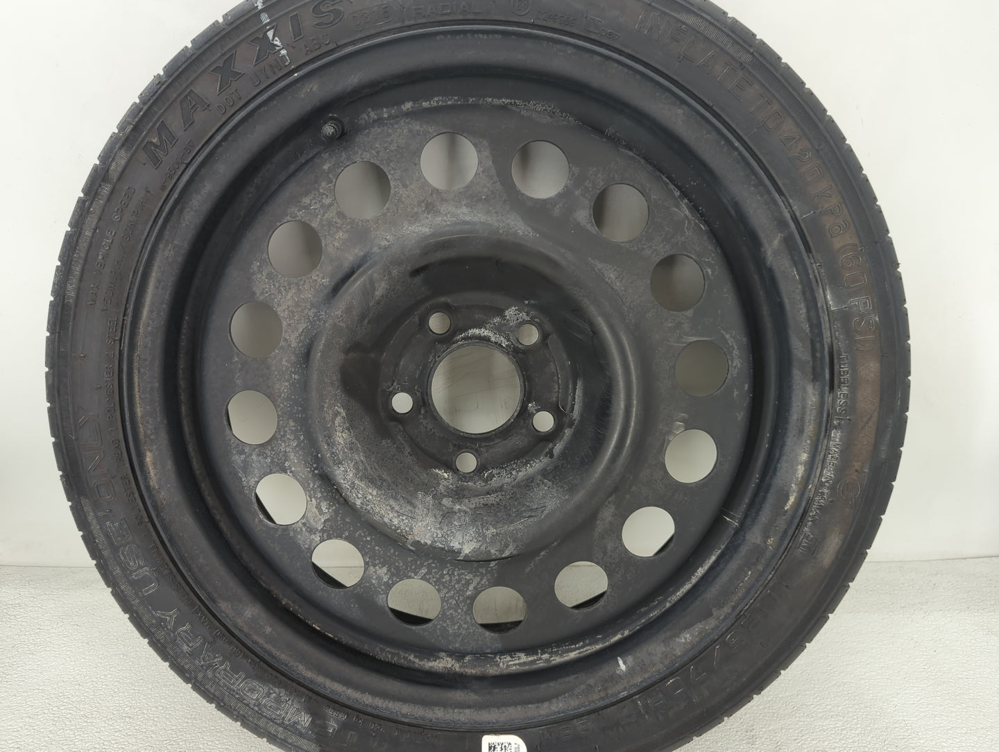 2013-2016 Lincoln Mkz Spare Donut Tire Wheel Rim Oem - Oemusedautoparts1.com