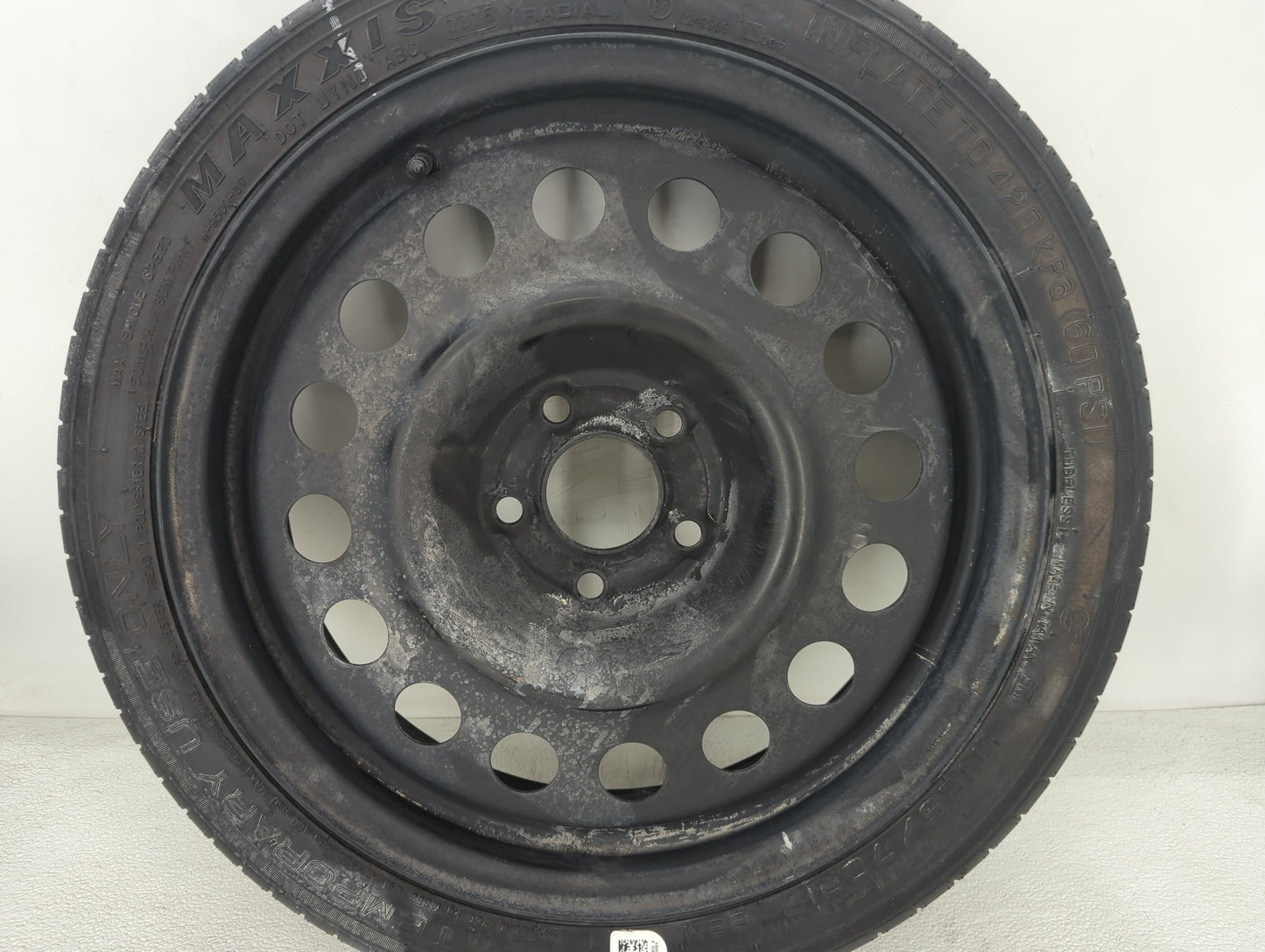 2013-2016 Lincoln Mkz Spare Donut Tire Wheel Rim Oem - Oemusedautoparts1.com