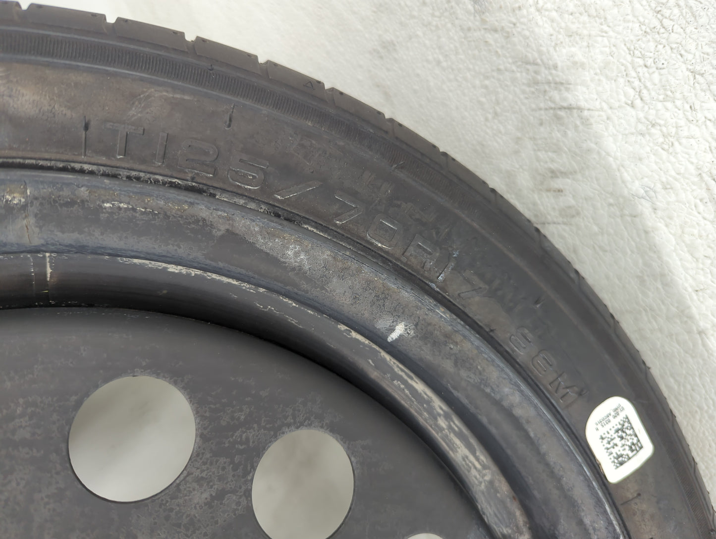2013-2016 Lincoln Mkz Spare Donut Tire Wheel Rim Oem - Oemusedautoparts1.com