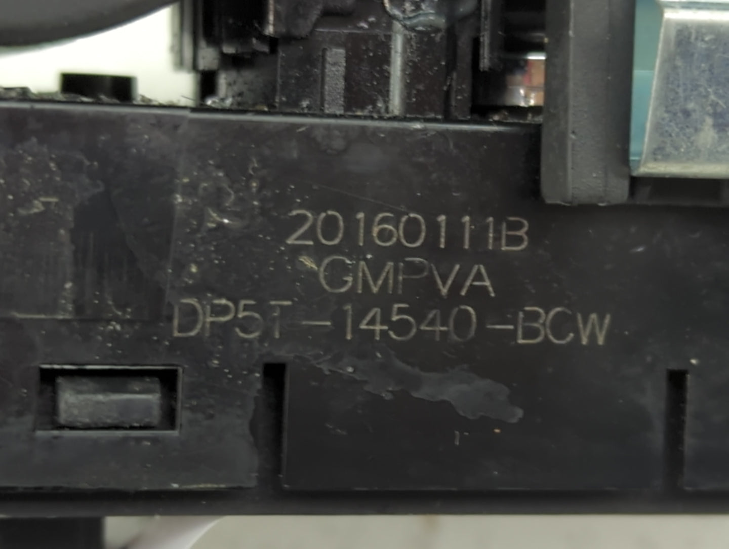 2015-2020 Lincoln Mkz Master Power Window Switch Replacement Driver Side Left P/N:DP5T-14540-BCW Fits OEM Used Auto Parts - 