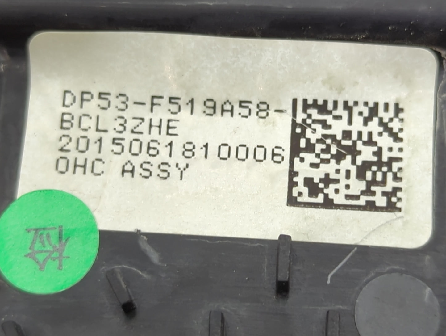 2016 Lincoln Mkz Overhead Roof Console - Oemusedautoparts1.com