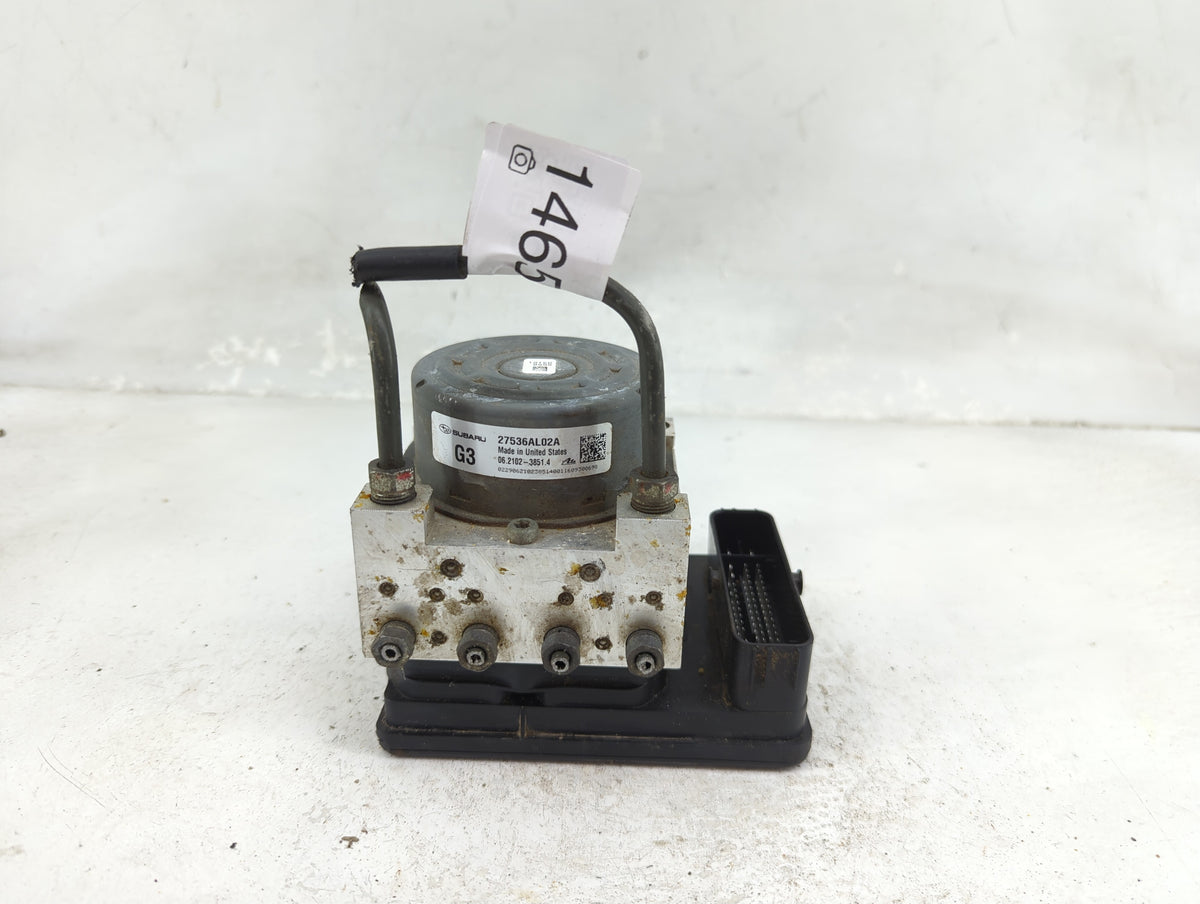 2014-2016 Lincoln Mkz Anti-Lock Brake ABS Pump Module Actuator OEM P/N:06.2101-3851.4 27536AL02A Fits Fits 2014 2015 2016 OE