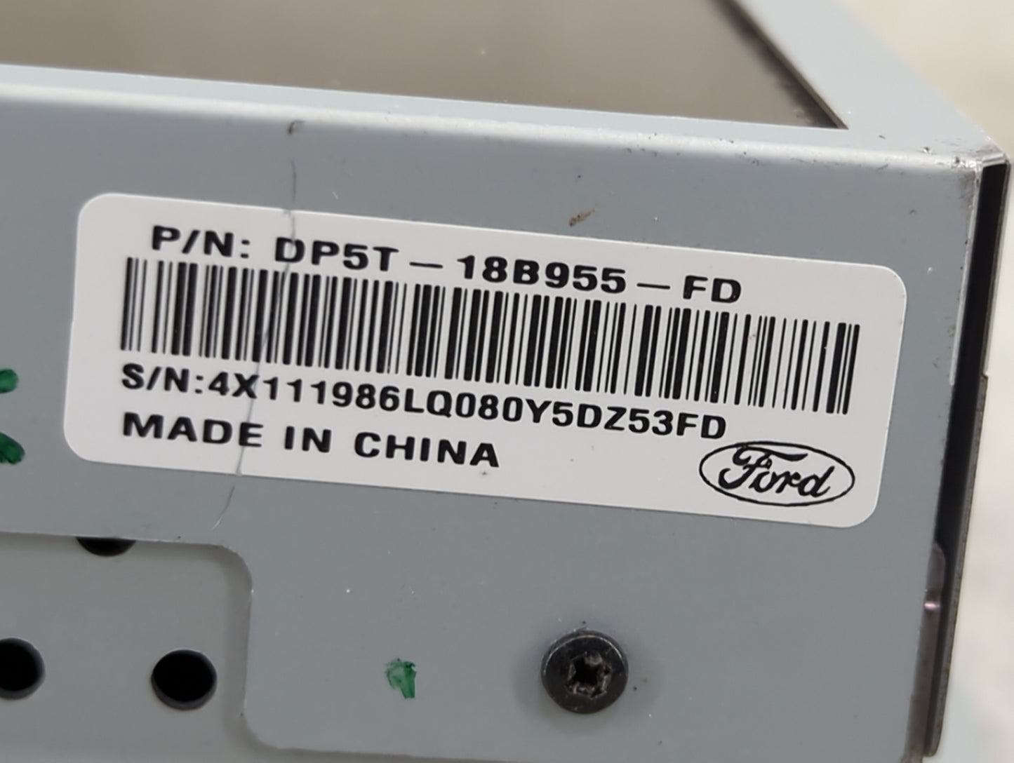2013-2016 Lincoln Mkz Information Display Screen 1469949 - Oemusedautoparts1.com