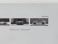 2016 Lincoln Mkz Owners Manual Book Guide P/N:C102270 OEM Used Auto Parts - Oemusedautoparts1.com