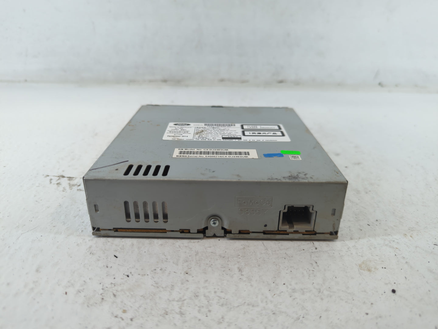 2015-2016 Lincoln Mkz Radio AM FM Cd Player Receiver Replacement P/N:FP5T-18C830-AC Fits Fits 2015 2016 OEM Used Auto Parts 