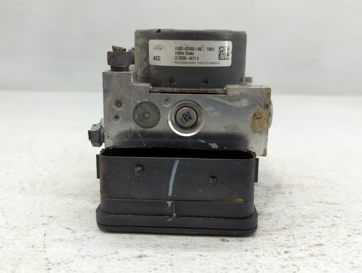 2014-2016 Lincoln Mkz Anti-Lock Brake ABS Pump Module Actuator OEM P/N:EG9C-2C405-AG Fits Fits 2014 2015 2016 OEM Used Auto 