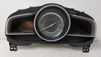 compare product 2014 Mazda 3 Instrument Cluster Speedometer Gauges P/N:HABHN1F CBJS9D, HABHN1B Miles: Fits OEM Used Auto Parts
