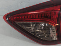 2014-2018 Mazda 3 Tail Light Assembly Driver Left OEM P/N:K2442 Fits Fits 2014 2015 2016 2017 2018 OEM Used Auto Parts - Oem