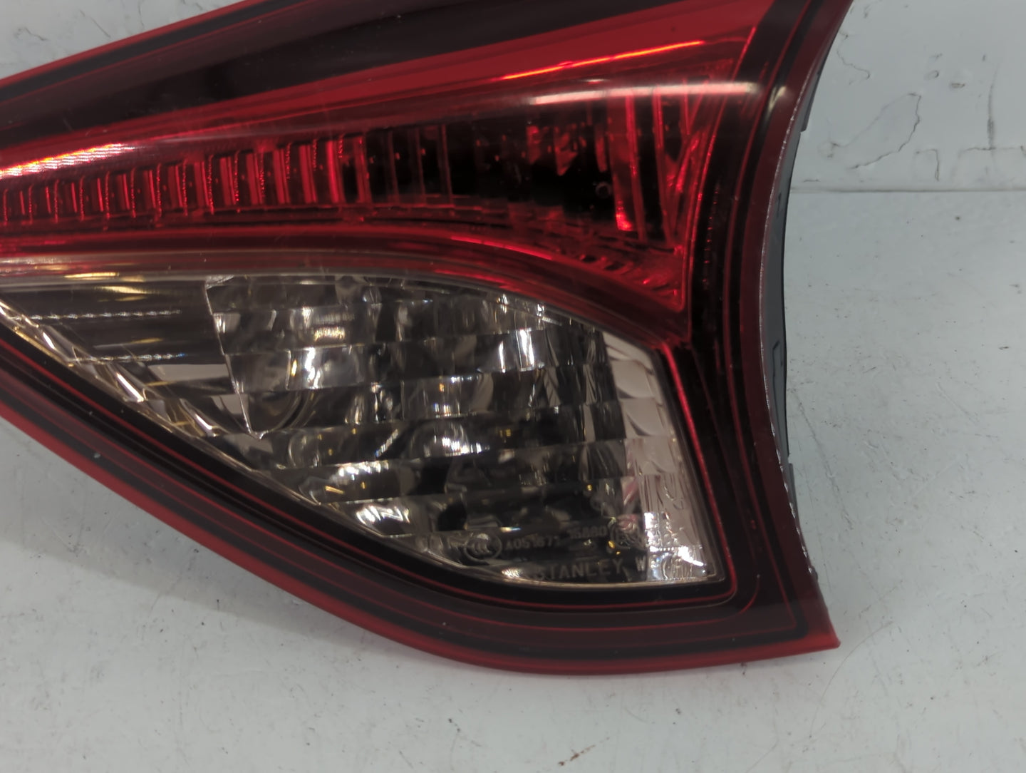 2014-2018 Mazda 3 Tail Light Assembly Driver Left OEM P/N:K2442 Fits Fits 2014 2015 2016 2017 2018 OEM Used Auto Parts - Oem