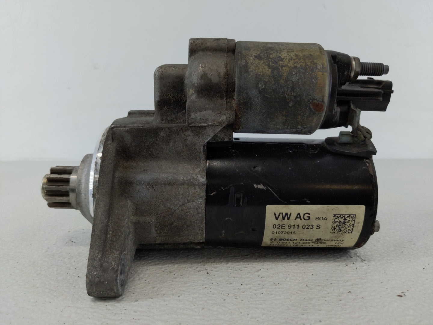 2016 Mazda 3 Car Starter Motor Solenoid OEM P/N:02E 911 023 S Fits Fits 2011 2012 2013 2014 2015 2017 2018 2019 OEM Used Aut