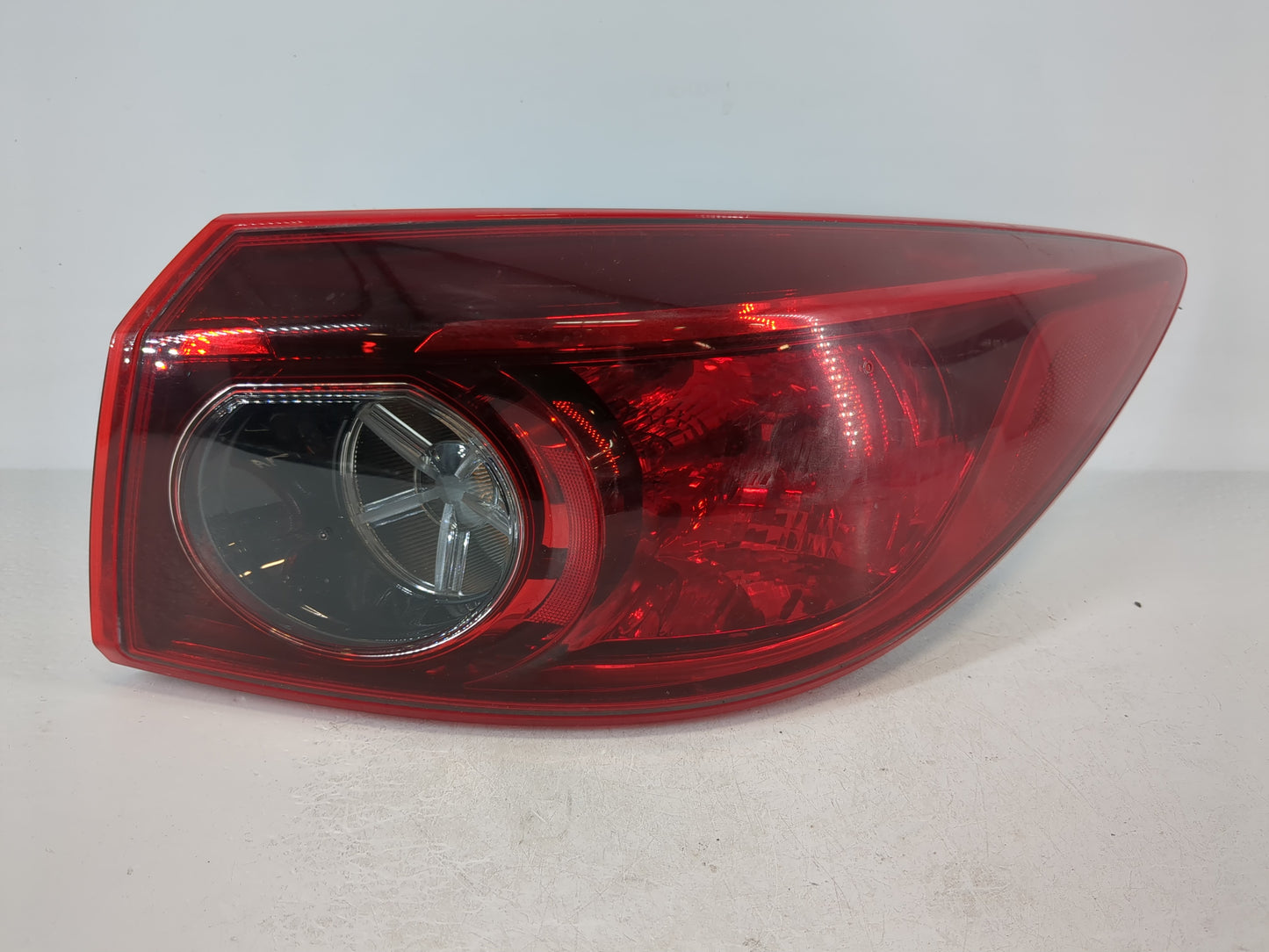 2014-2018 Mazda 3 Tail Light Assembly Driver Left OEM P/N:BHN1-51150 Fits Fits 2014 2015 2016 2017 2018 OEM Used Auto Parts 