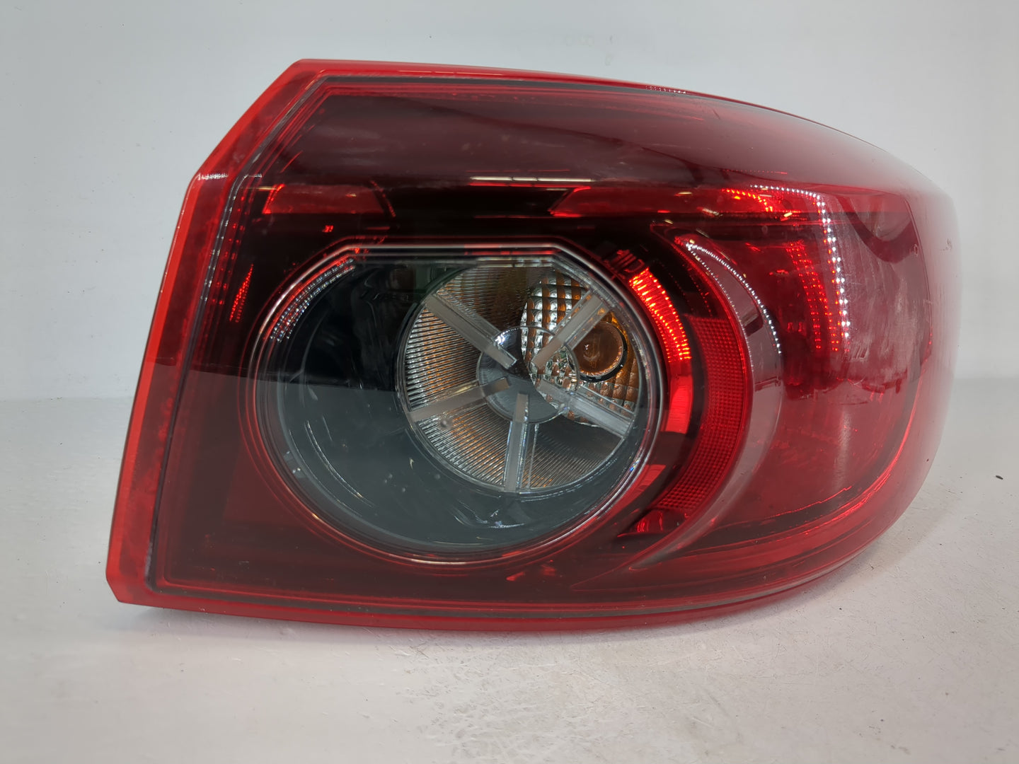 2014-2018 Mazda 3 Tail Light Assembly Driver Left OEM P/N:BHN1-51150 Fits Fits 2014 2015 2016 2017 2018 OEM Used Auto Parts 