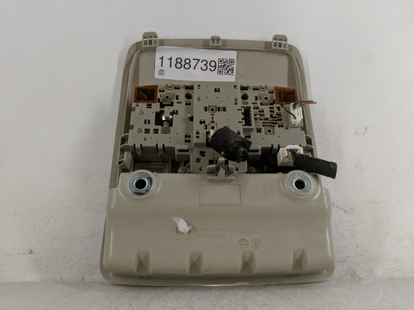 2016 Mazda 3 Overhead Roof Console - Oemusedautoparts1.com